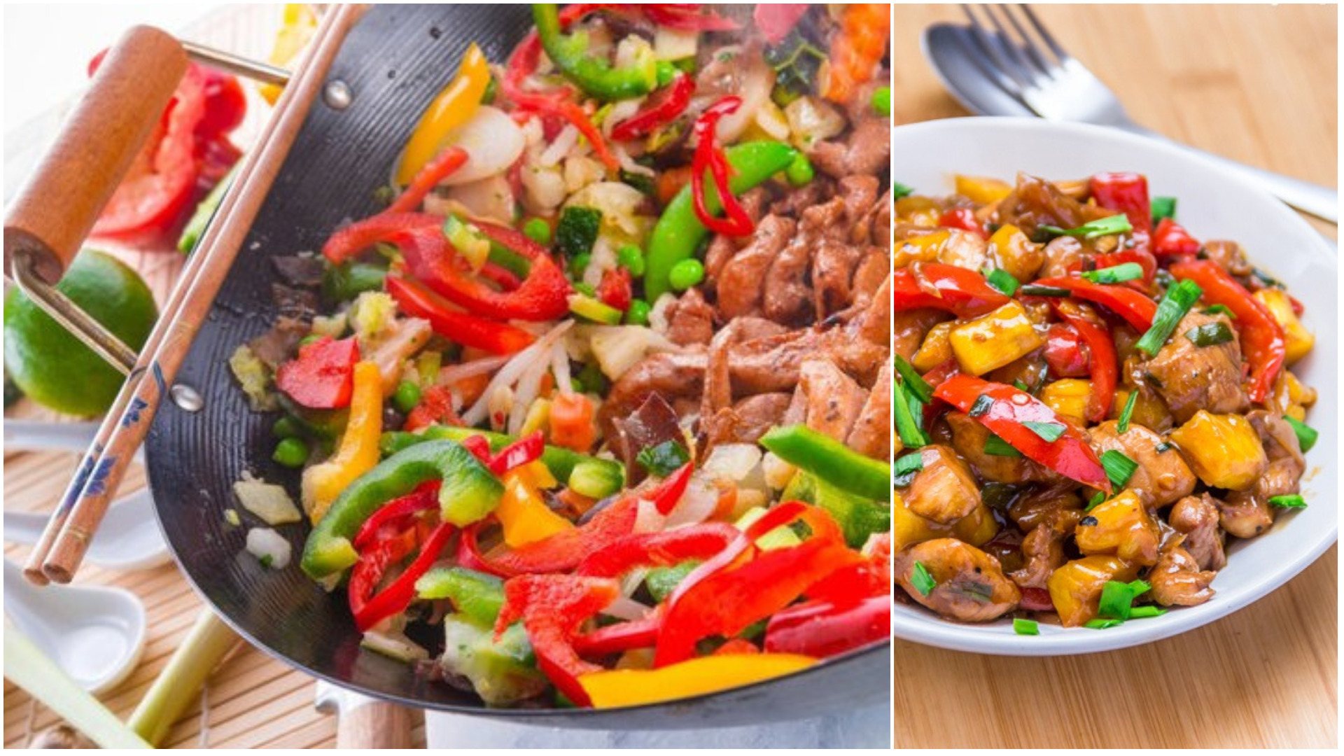 рецепт мясо по-тайски с овощами